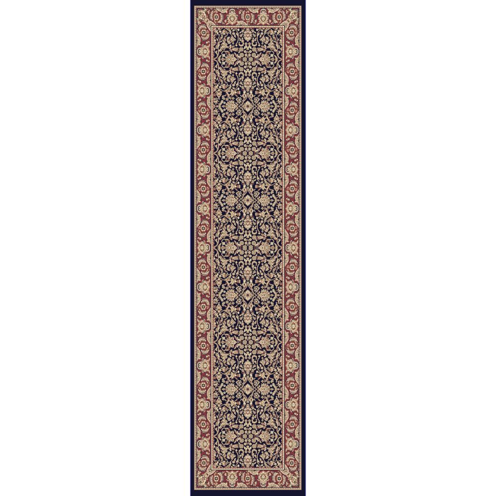 Dynamic Rugs 58004-530 Legacy 2.2 Ft. X 7.7 Ft. Finished Runner Rug in Navy